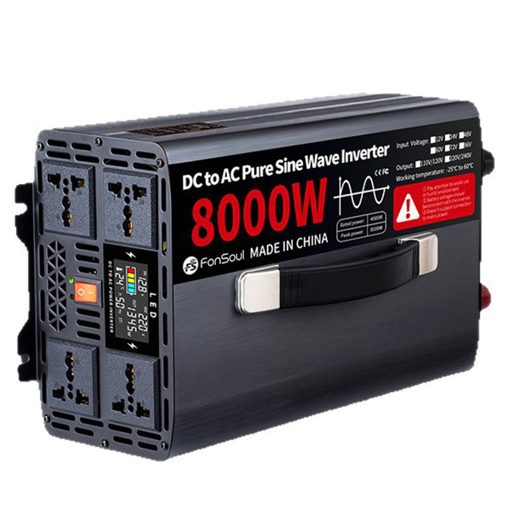 อินเวอร์เตอร์แบบพกพา Pure Sine - Pure Sine Wave Inverter 5000W 48V 220V บทวิจารณ์และราคา