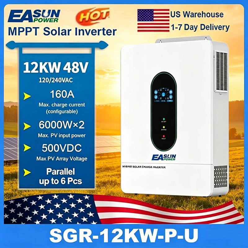 อินเวอร์เตอร์ไฮบริดพลังงานแสงอ - Grid Tie Inverter Limiter 2000W บทวิจารณ์และราคา