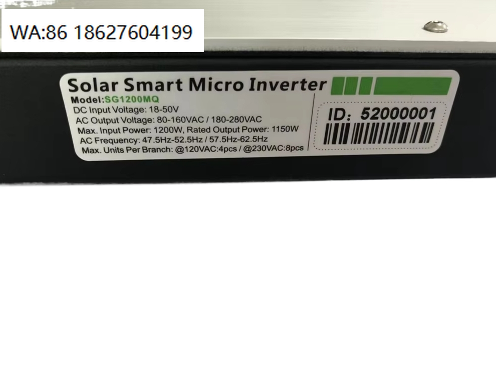 อินเวอร์เตอร์ไมโครโซลาร์แบบเชื - Micro Inverter 1400W Solar Grid Tie บทวิจารณ์และราคา