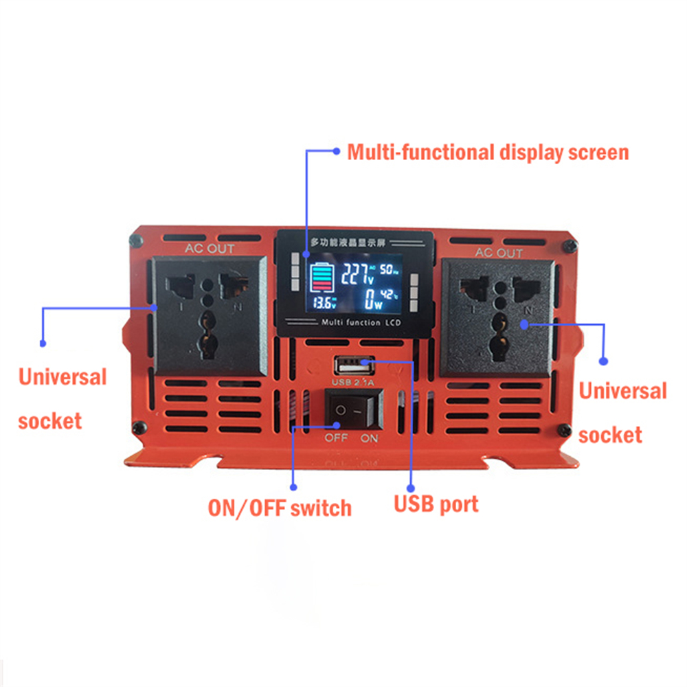 Pure Sine Wave 3500W 5000W 650 - Pure Sine Wave Inverter 5000W 48V 220V บทวิจารณ์และราคา