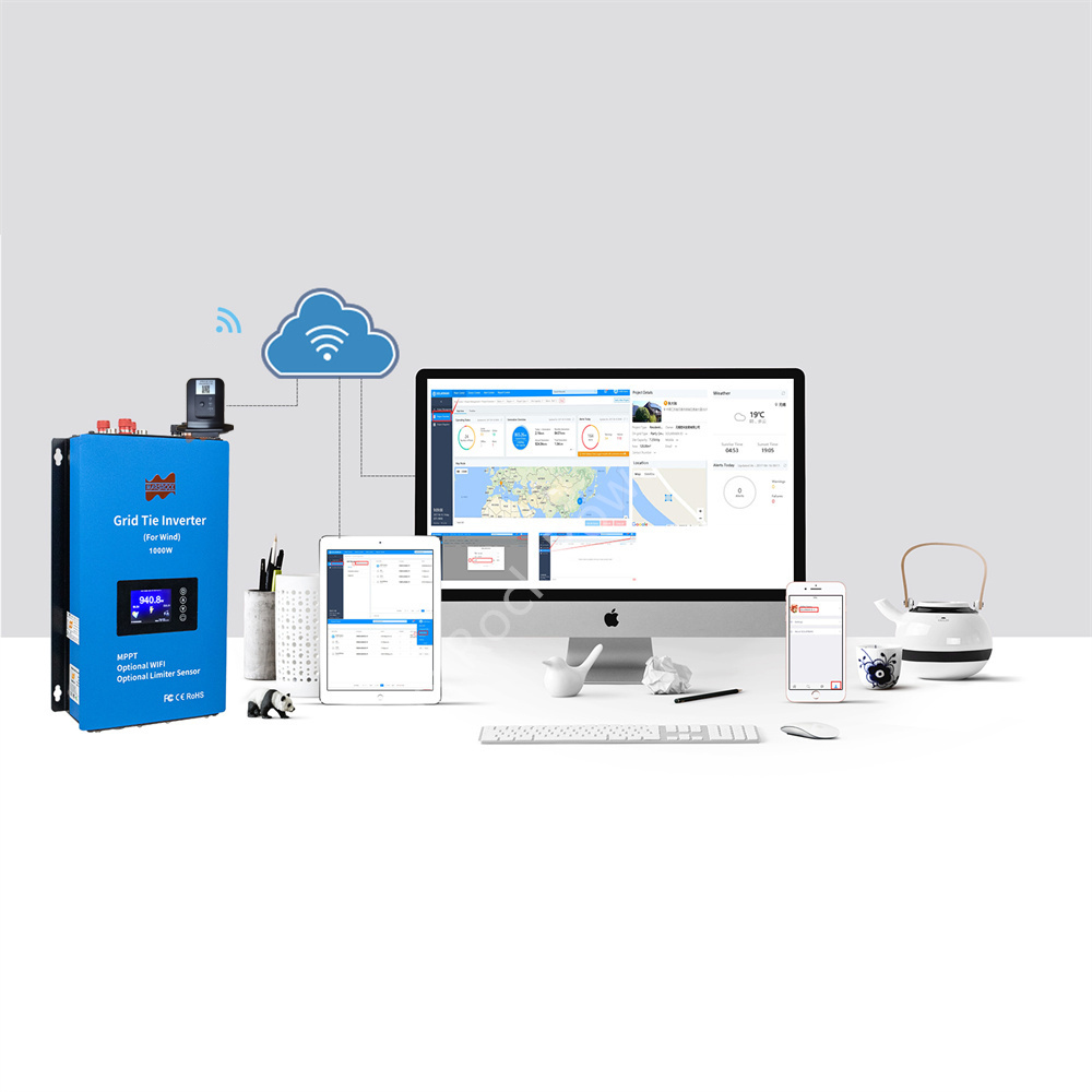 1000W 2000W MPPT Power On Grid - Grid Tie Inverter Limiter 2000W บทวิจารณ์และราคา
